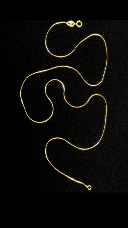 18K Gold Vermeil Snake Chain