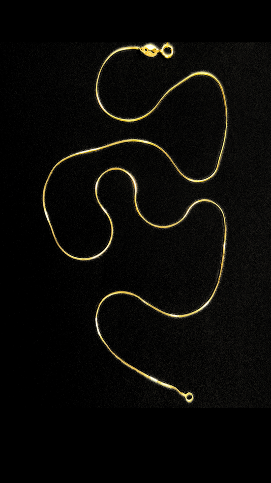18K Gold Vermeil Snake Chain