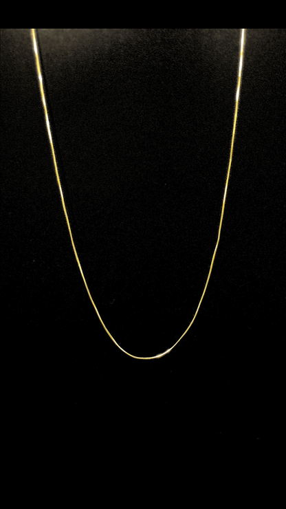 18K Gold Vermeil Snake Chain