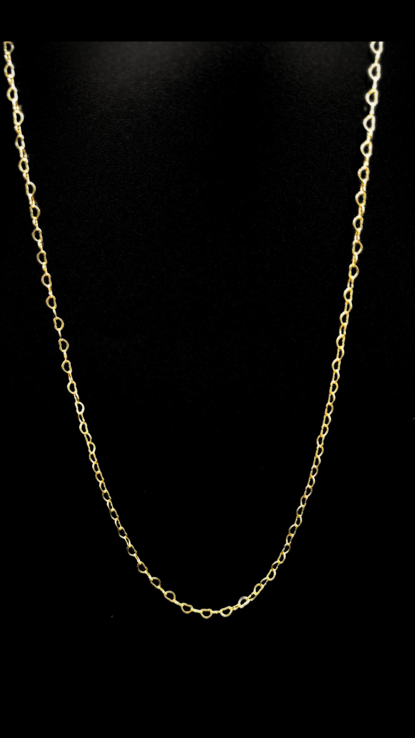 18K Gold Vermeil Love Heart Chain