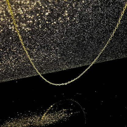 18K Gold Vermeil Love Heart Chain